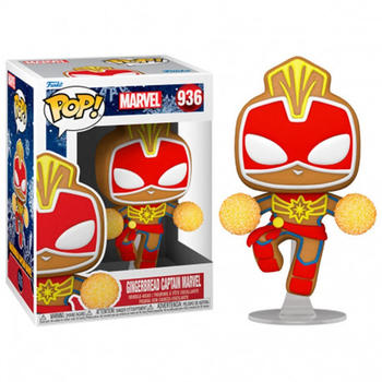 Funko Pop! Marvel Holiday - Gingerbread Captain Marvel