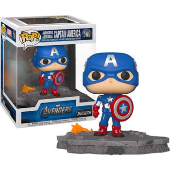 Funko Pop! Marvel Avengers Assemble Deluxe - Captain America