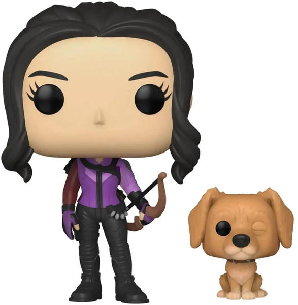 Funko Pop! Television: Marvel Hawkeye - Kate Bishop With Lucky The Pizza Dog