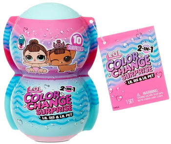 MGA Entertainment L.O.L. Surprise Color Change 2-in-1 Me & My Lil Sis & Lil Pet - sortiert