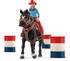 Schleich Barrel racing mit Cowgirl (42576)
