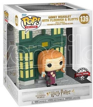 Funko Pop! Deluxe: Harry Potter - Ginny Weasley with flourish and blotts N&deg;139