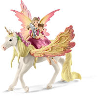 Schleich Spielfigur "BAYALA, Feya mit Pegasus-Einhorn (70568)"