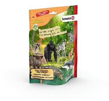 Schleich Wild Life &Uuml;berraschungst&uuml;te mit 3 Tiere - Serie 4 (87862)