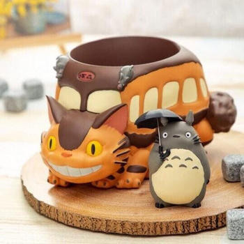Semic Mein Nachbar Totoro - Diorama - Catbus & Totoro