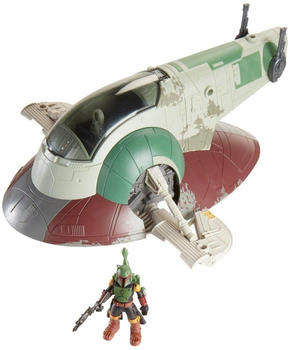 Hasbro Star Wars Mission Fleet: Starship Skirmish - Boba Fett and Firespray 6cm Figure and Vehicle