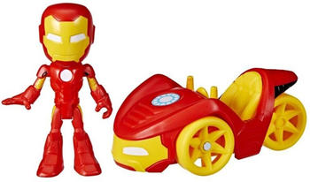 Hasbro Marvel Spidey and His Amazing Friends, Iron Man und Iron Racer
