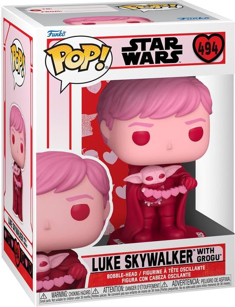 Funko Pop! Star Wars - Luke Skywalker With Grogu 494