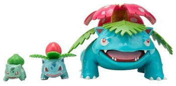 Pokémon Select Evolution 3er-Pack mit 2 Bulbasaur, 3 Evysaur und 30,5 cm Venusaur-Kampffiguren