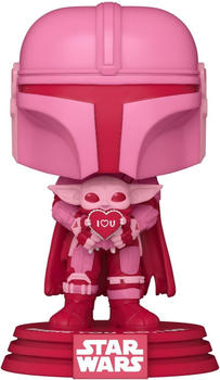 Funko Pop! Star Wars - Valentines Mandalorian with Grogu 498 Exclusive