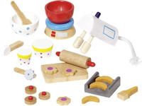 Goki 51851, Goki Dollhouse Baking Set 22pcs.