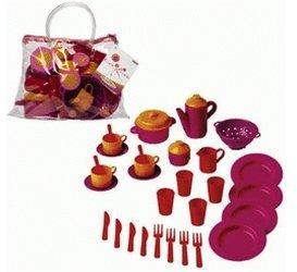 Ecoiffier Spielküche Geschirrset mit Tasche (2640)