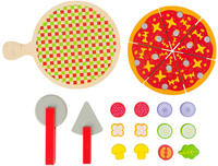 Small foot Pizza Spielzeugset aus Holz 3 y+ 21 St., Grundpreis: &euro; 738,- / l