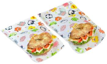 Nuts Innovations AG Bienenwachs Sandwich Snack Bag 2tlg. Kids