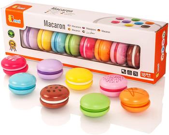 VIGA - Macarons aus Holz - Set mit 8 Stück