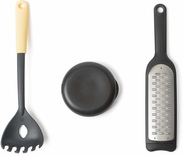 Brabantia Italian chef's kit (spaghetti spoon + grater + pizza knife)