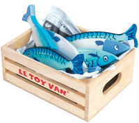 Le Toy Van (LTV) TV184-C, Le Toy Van (LTV) Frischfisch Marktkiste / Market Fish