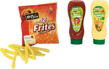 Christian Tanner Mc Cain 123 Frites mit Knorr Ketchup und Mayo