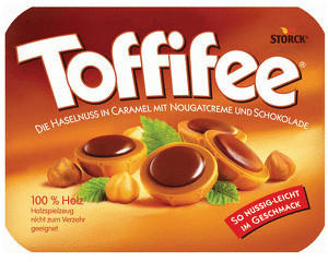 Erzi Toffifee in der Blechdose