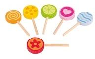 Goki 51554, Goki Holz Lolly 6st. (51554)