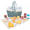 Small Foot 12325, Small Foot - Picnic Set with Wooden Play Food Tasty 26dlg.