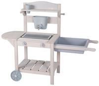 roba Outdoor-Spielk&uuml;che "Mobile Matschk&uuml;che BBQ, aus Holz"