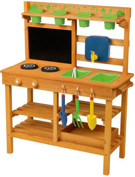 Playtive Outdoorküche für Kinder aus Echtholz (100371863)