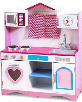 KOMFOTTEU Spielküche mit viel Stauraum (UZ436244DE)