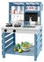 Costway Matschküche mit Wasserfunktion blau