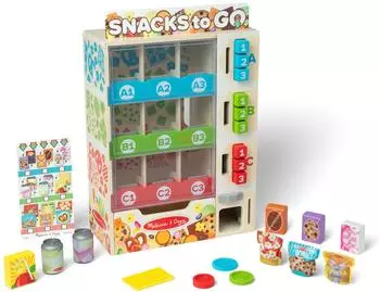 Melissa & Doug Verkaufsautomaten Spielset 19-teilig