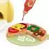 Classic World Pizzaofen-Spielset aus Holz, 7-teilig (50590)