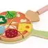 Classic World Pizzaofen-Spielset aus Holz, 7-teilig (50590)