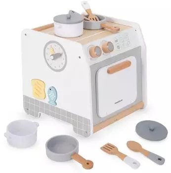 Mamabrum Kinderküche aus Holz mit Zubehör