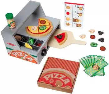 Spin Master Top & Bake Pizza Theke aus Holz (6074890)