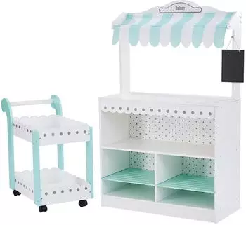 Teamson Kids My Dream Bakery Dessertst&auml;nder, wei&szlig;/mint (TD-13003A)