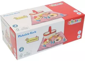 Vedes Picknick Korb Spielset, 18-teilig (4018501096978)