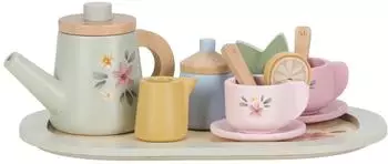 Little Dutch Teeservice aus Holz, mint, Kinder (2507)