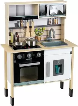 klein toys Miele Midi 2 Spielzeugküche, Holz (MDF) (7186)