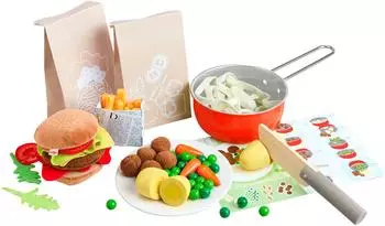 HABA Creative Play Kochbox Spielzeuglebensmittel (2012310001)