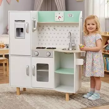 Baby Vivo Gustavo Spielküche aus Holz, weiß (31221137)