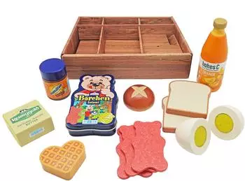 Tanner Goods Großes Frühstücks-Set aus Holz, 10-teilig (0540)