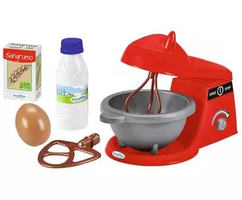 Ecoiffier 100% Chef Spielzeug-Küchenmaschine mit Zubehör (7600000918)