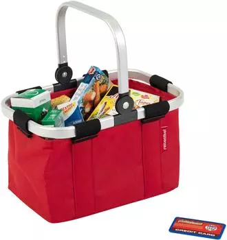 klein toys reisenthel Einkaufskorb Mini, gef&uuml;llt, Kaufladen-Zubeh&ouml;r (9619)