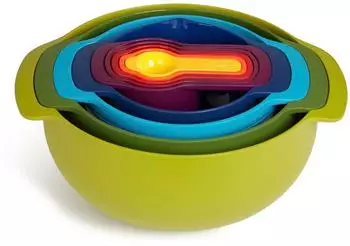 Casdon Joseph Joseph Nest 9-teiliges Sch&uuml;ssel- und Messbecher-Set (75350)
