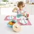 HaPe Koch- & Servierset, Holz, 21-teilig, bunt