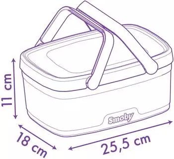 Smoby Stitch Picknickkorb Spielset (7600312516)
