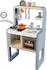 Smoby Küche Rosmarin mit Backofen, Kochplatte & Spüle, 19 Zubehörteile (7600311801)