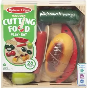 Melissa & Doug Schneidespa&szlig; Set, Holz-Spielk&uuml;che