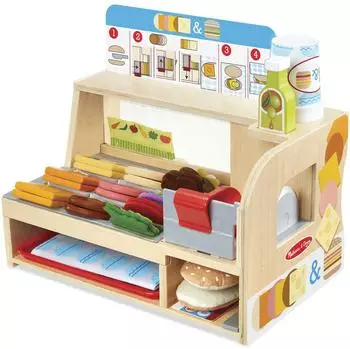 Spin Master Slice & Stack Sandwich Theke, Spielk&uuml;che (6074860)