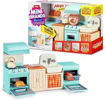 ZURU Mini Brands Magic Cook Kitchen Playset Serie 1 (77858)